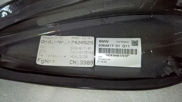 Cobertura antena BMW OEM 9364617 para Série 2 3 5 6 7 image 3