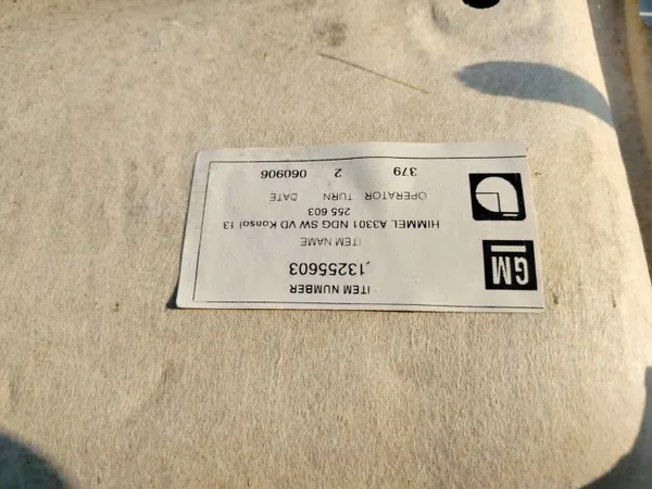 Techo Opel Astra H OEM 13255603 - Usado image 5