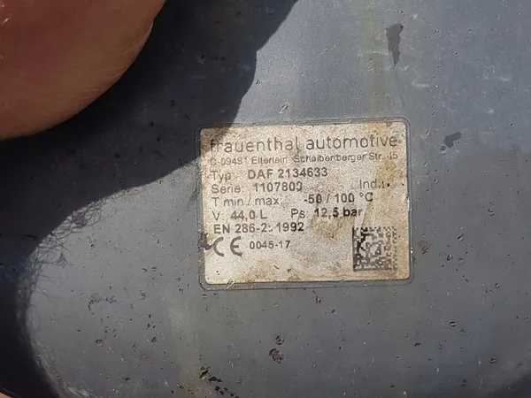 Luchttank OEM 2134633 voor DAF XF 106 image 3