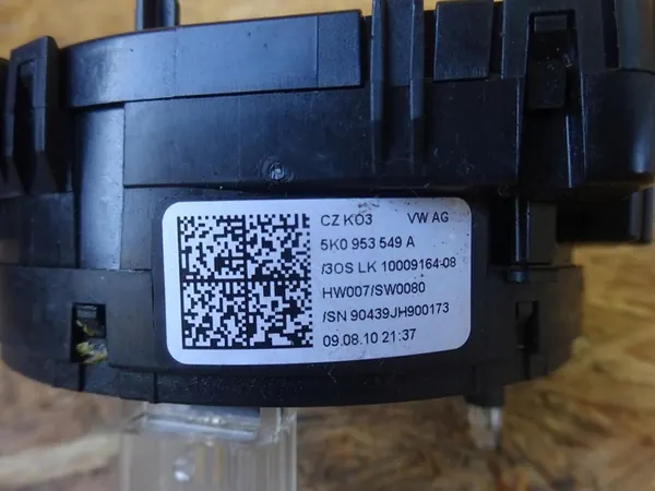 VW GOLF VI 08-12 REEL AIRBAG 5K0953549A image 4