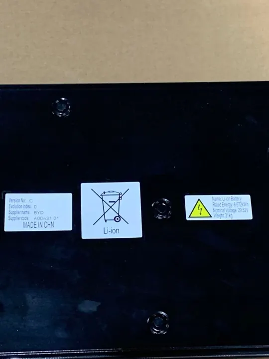 Module batterie OEM 9853191080 MBAAAC 6,672 kWh 29,52V image 4