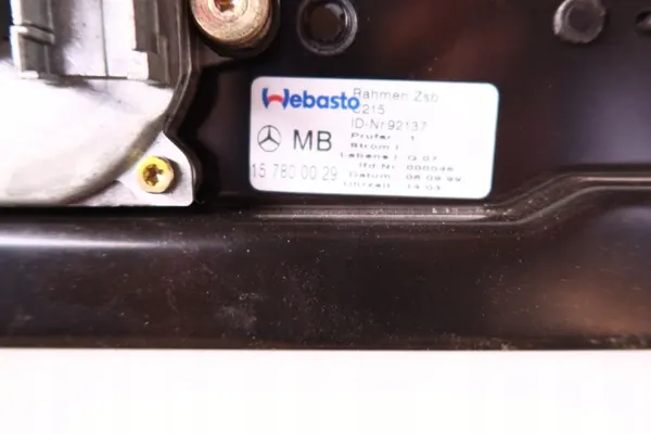 Mecanismo de techo solar Mercedes CL W215 OEM 2157800029 image 4