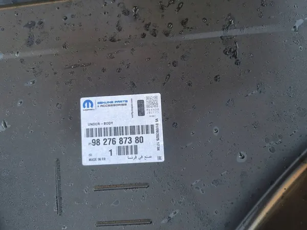 Höger sidoklädsel för FIAT DOBLO E-DOBLO 3 2022- OEM 9827687380 image 6