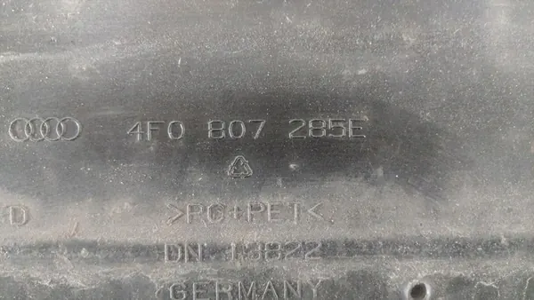 Fram för registreringsskylt Audi A6 S6 C6 2007 OEM image 6