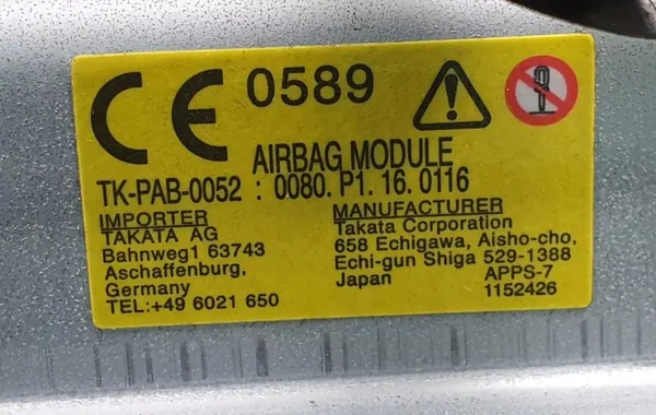 Beifahrer-Airbag Mazda RX-8 0080P1160116 image 6