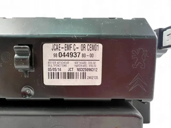 Ordinateur de Bord OEM 9804493780 pour Citroën C4 I image 6