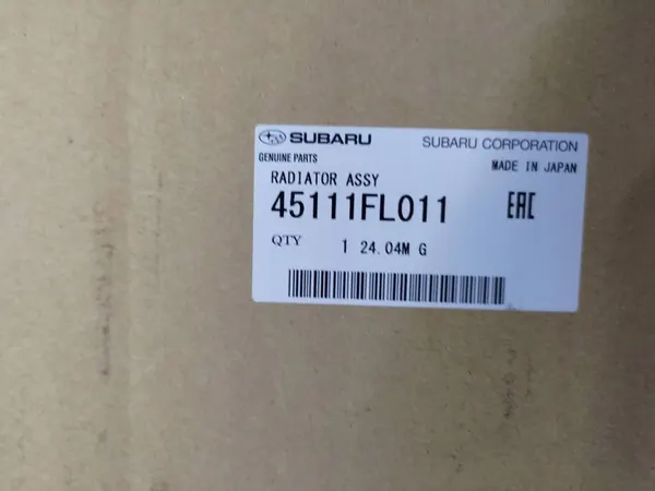 SUBARU XV II 18- Radiador de agua 45111FL011 image 4