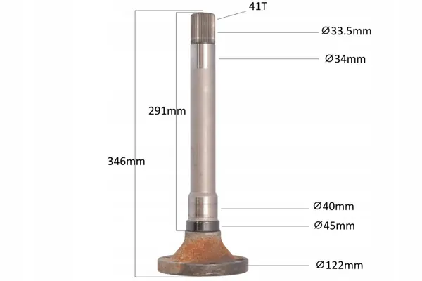 Flange de caixa longo OEM 040.12 para GT SLS AMG image 5