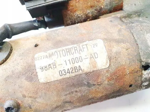 Motor de arranque Ford Fiesta 2001 1.8L 98ab11000ad image 2