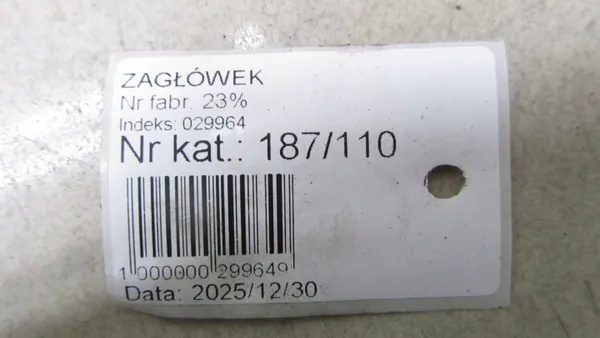 Encosto de cabeça traseiro esquerdo Suzuki Vitara III OEM 187/110 image 6