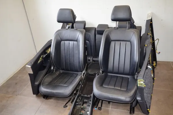 Bancos aquecidos couro OEM FOTELE para Mercedes W211 Sedã image 3