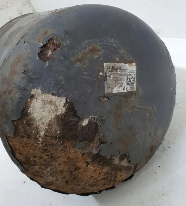 Tanque de ar Mercedes A0064325101 para Actros MP4 image 5