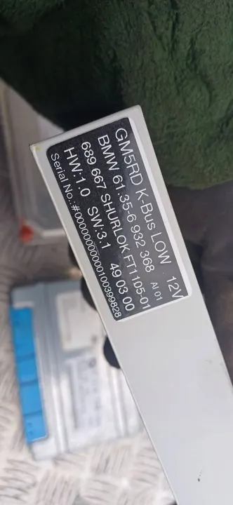 Module de confort BMW E46 61356932368 image 4