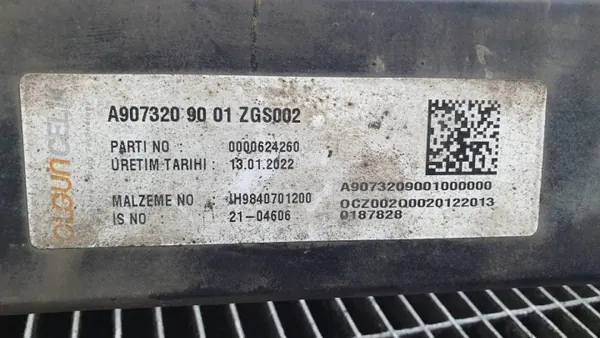 Taka-oikea jousi OEM A9073209001 Mercedes Sprinter image 6