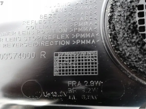 AUDI RS7 S7 A7 4G8 C7 LIFT 14-18 LÁMPARA LED TRASERA DERECHA image 8