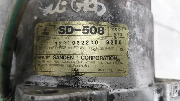 Ilmastointikompressori 191820803 Volkswagen Golf II image 5