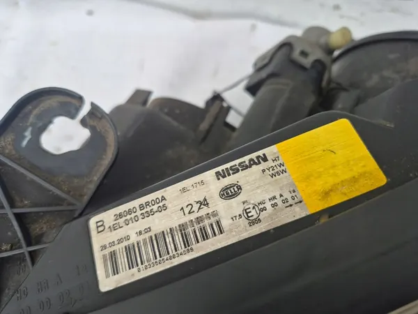 Vasen Ajovalon Linssi Nissan Qashqai 1 I Lift 26060BR00A image 6