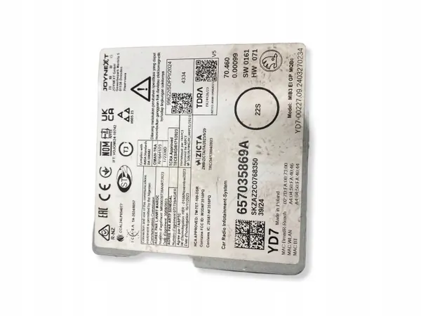 Écran HUD Skoda Kamiq OEM 657035869A - Occasion image 7