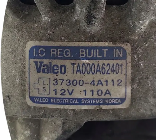 Alternador Kia Sorento 2.5L OE TA000A62401 image 4