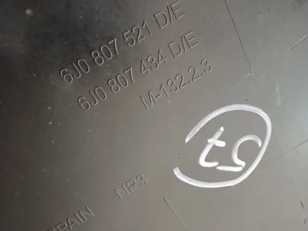 Bakspoiler 6J0807521D, 6J0807434D SEAT IBIZA IV image 5