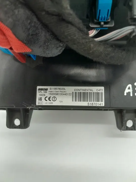Modulkontroll Fiat Panda Continental S118578020L image 4