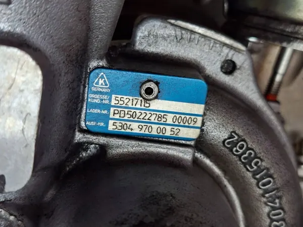 Turbocompresor OEM S25165712 para Alfa Romeo 159 image 7