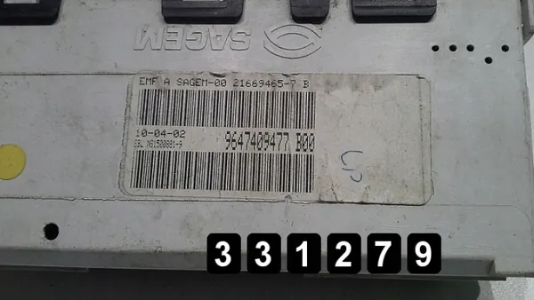 Écran d'affichage Citroen C3 OEM AM-331279 image 3