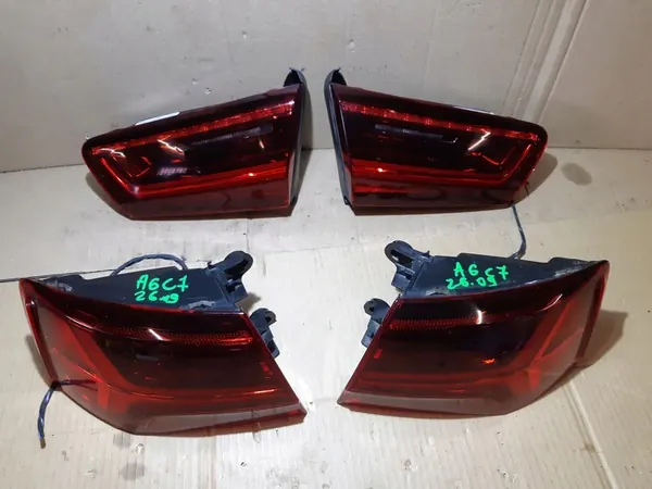 AUDI A6 C7 LIFT SEDAN JUEGO DE LUCES LED TRASERAS IZQUIERDA DERECHA image 2