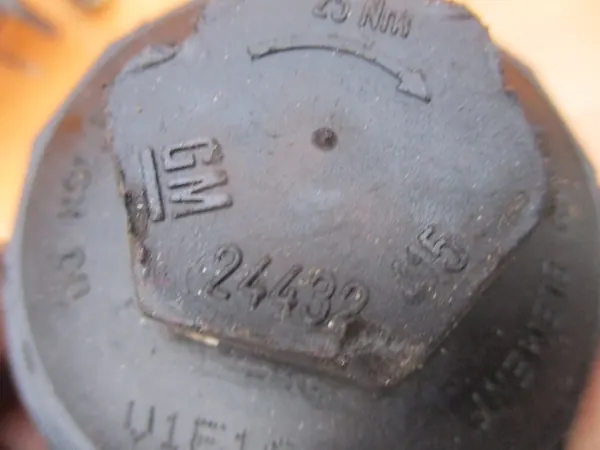 Öljynsuodattimen kansi OPEL ZAFIRA B VECTRA C image 9