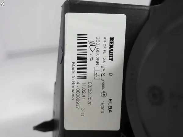 Dacia Sandero Logan II Oikea Ajovalo H7 + LED image 10