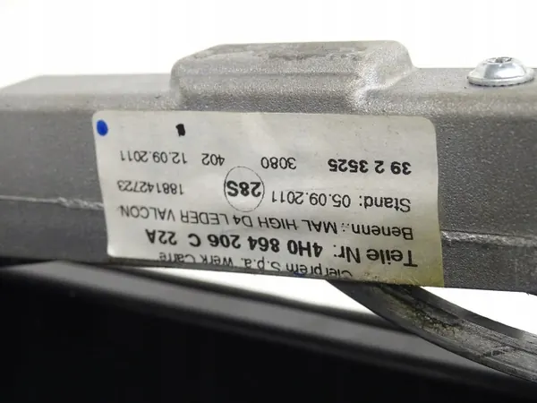 Accoudoir central OEM 4H0864206C Cuir Audi A8 D4 image 7