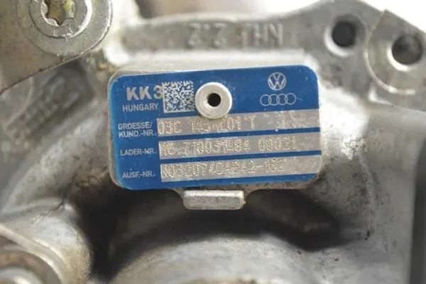 VW Turbo OEM 03C145701T för Golf VI 1.4L Bensin image 4