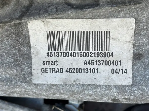 Caixa de câmbio automática SMART FORTWO 1.0 TURBO A4513700401 image 6