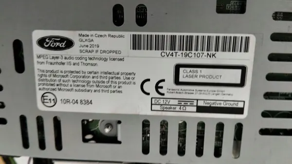 Radio GPS Ford Kuga II OEM CV4T19C107NK image 4