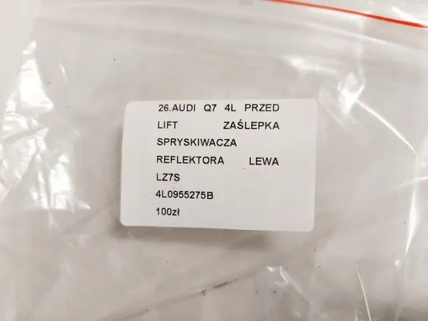 Tapa Limpiafaros Audi Q7 Lado Izquierdo OEM LZ7S image 5