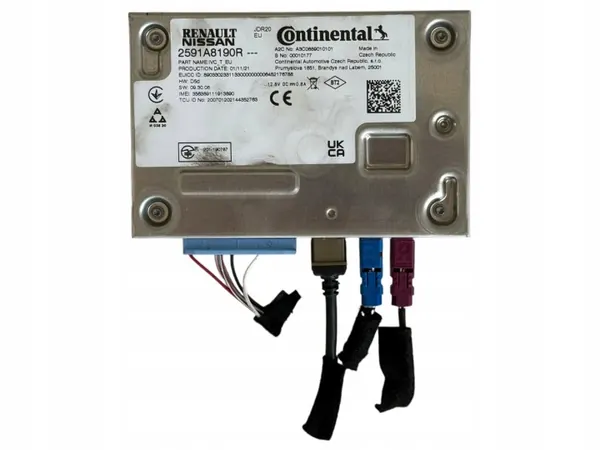 Módulo Controlador Multimedia Renault Zoe 2021 OEM 2591A8190R image 2