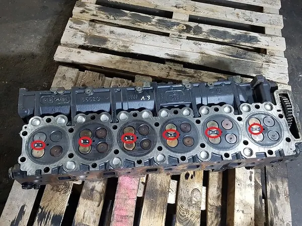 Tête de moteur MAN TGX TGS 440-500 CV Euro 6 image 5