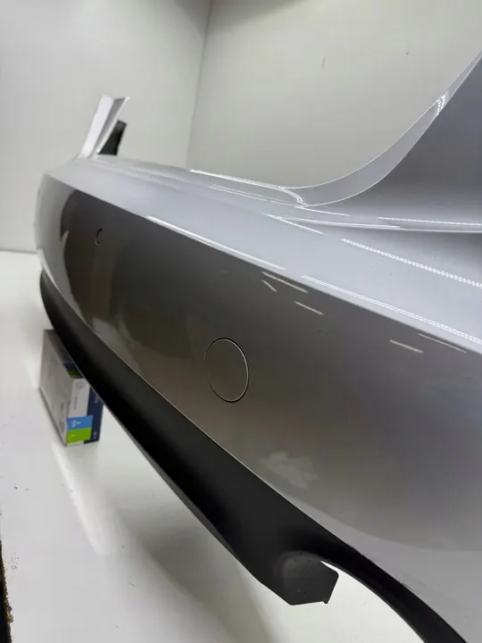 AUDI A6 C7 Berlina Paraurti Posteriore PDC Originale Argento LX7W image 7