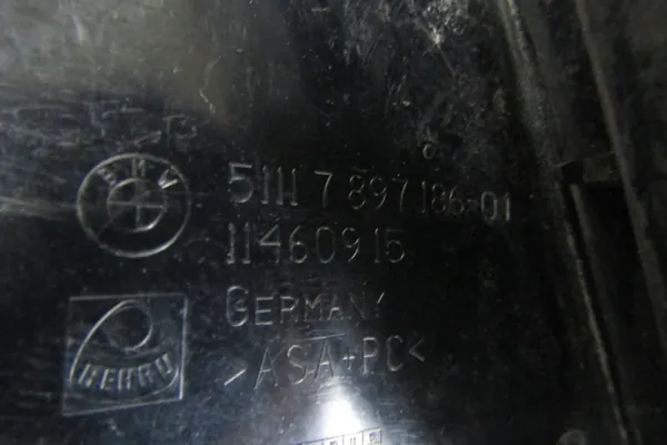 BMW OE 51117896586 griglia paraurti centrale image 7