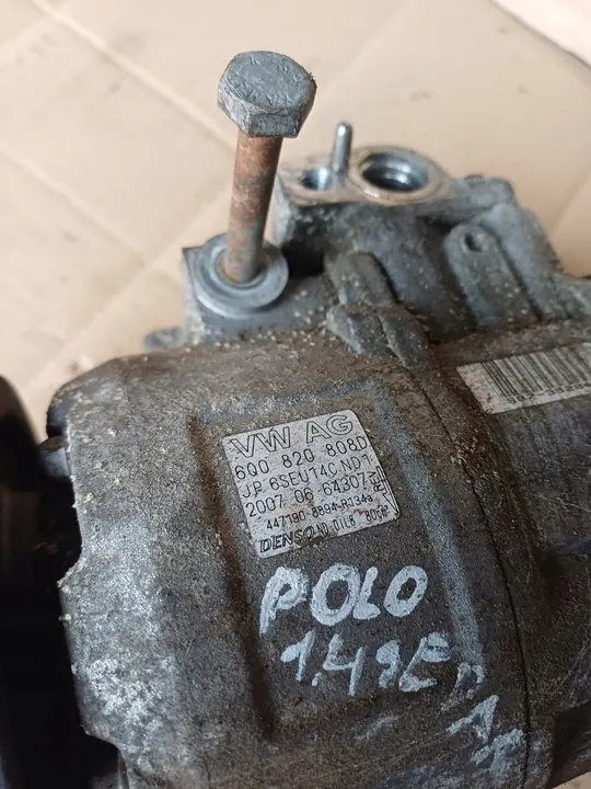 Compressore aria condizionata Volkswagen Polo 1.4 2004 OEM image 2