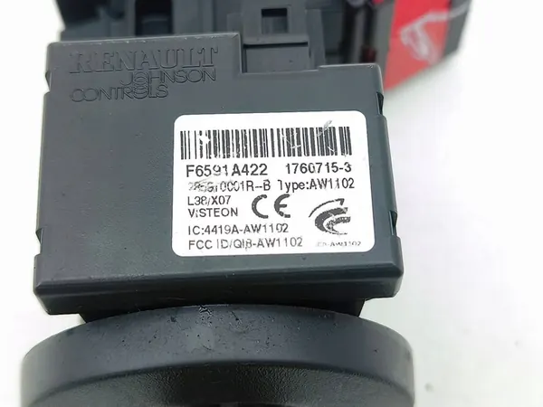 Opel Vivaro 2016 Sytytyskytkin OEM 487009186R image 9