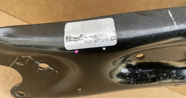 Braccio di Controllo Anteriore Sinistro VW Audi Seat Skoda 3Q0407151AA image 4