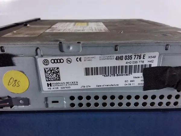 Lecteur DVD SD MMI 3G+ Audi A8 D4 OEM 4H0035776E image 5