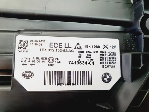 Farol Direito LED BMW F30 F31 LCI 9883502 image 8