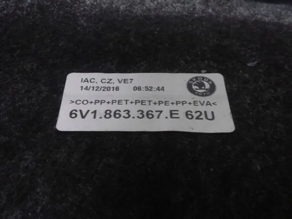 Etumatto Skoda Fabia Mk3 2017 6V1863367E62U image 4