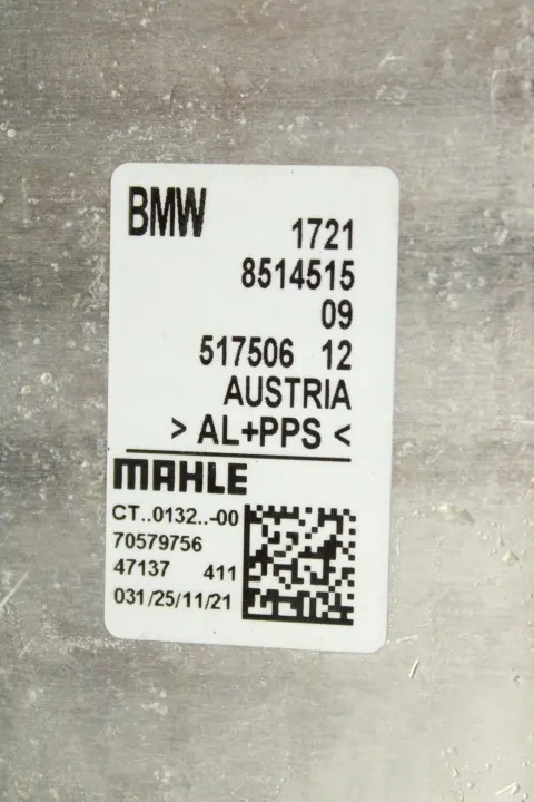 Refrigerador de aceite OEM 8514515 para BMW 2.0D image 4