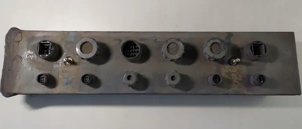 Iluminação matrícula reboque + divisor MEILLER OEM image 2
