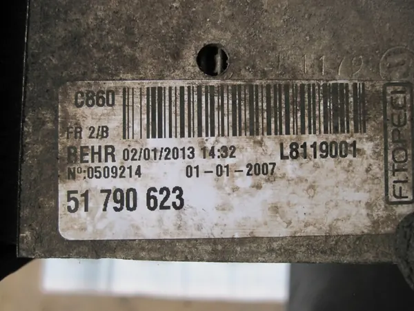 Intercooler FIAT FIORINO III 51790623 image 3