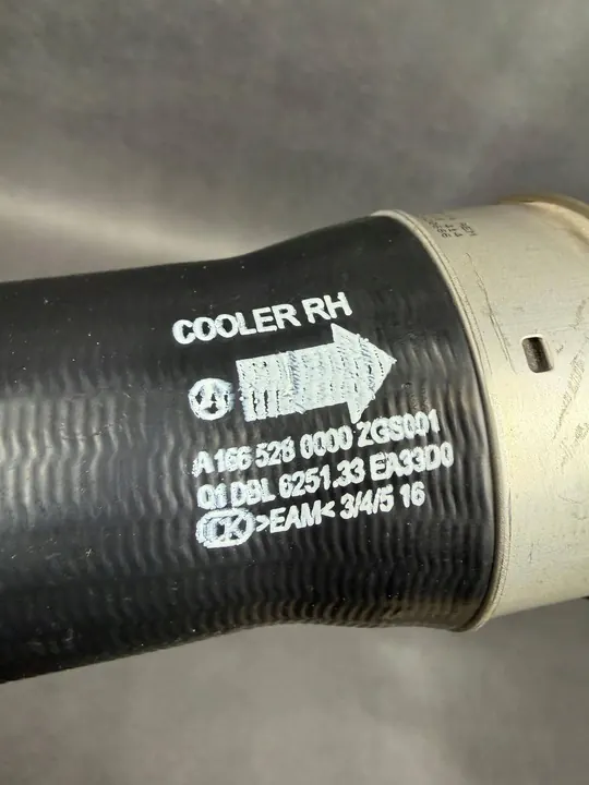 Intercooler Schlauch Mercedes W166, X166, C292 A1665280000 image 4
