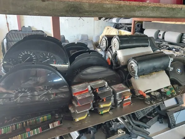Dachmechanismus-Motor OEM 8353576 BMW 3 E36 Cabrio image 3